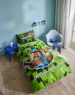 Minecraft sengesett, sengetøy