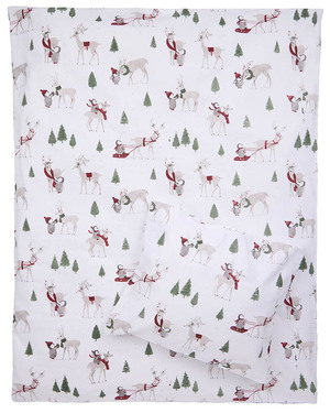 Julesengetøy med motiv